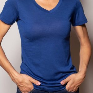 W-135 V-neck Ultramarine (SALE)