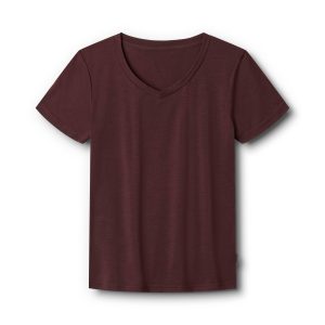 W-135 V-neck Oxblood (SALE)